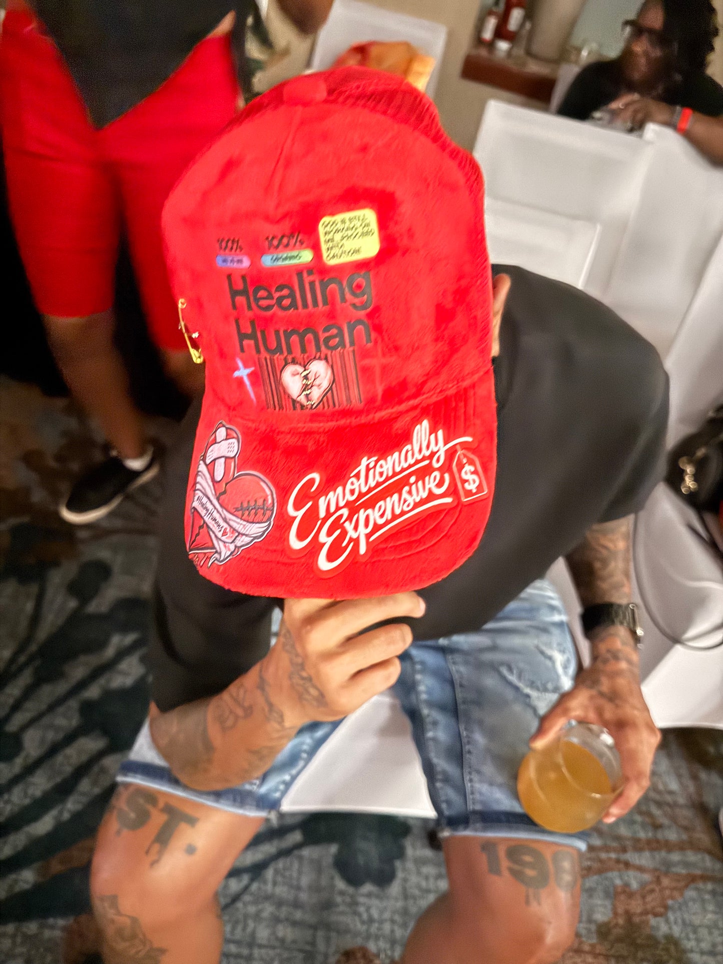 Signature "Healing Human" Velvet Snapback