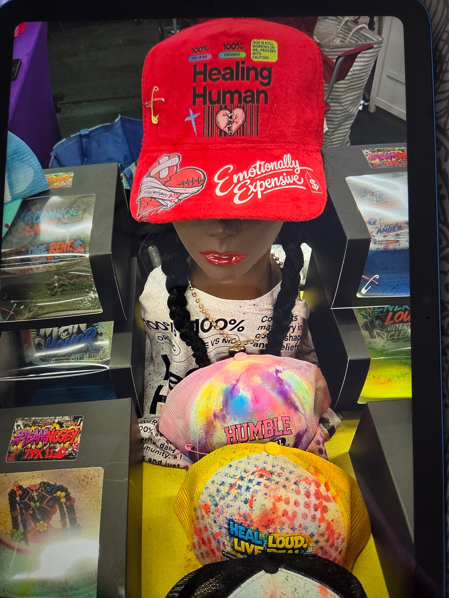 Signature "Healing Human" Velvet Snapback
