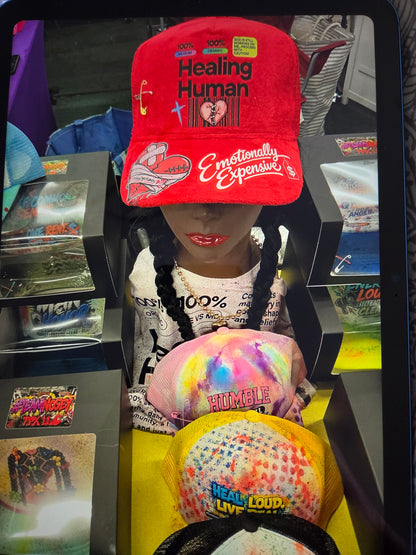 Signature "Healing Human" Velvet Snapback