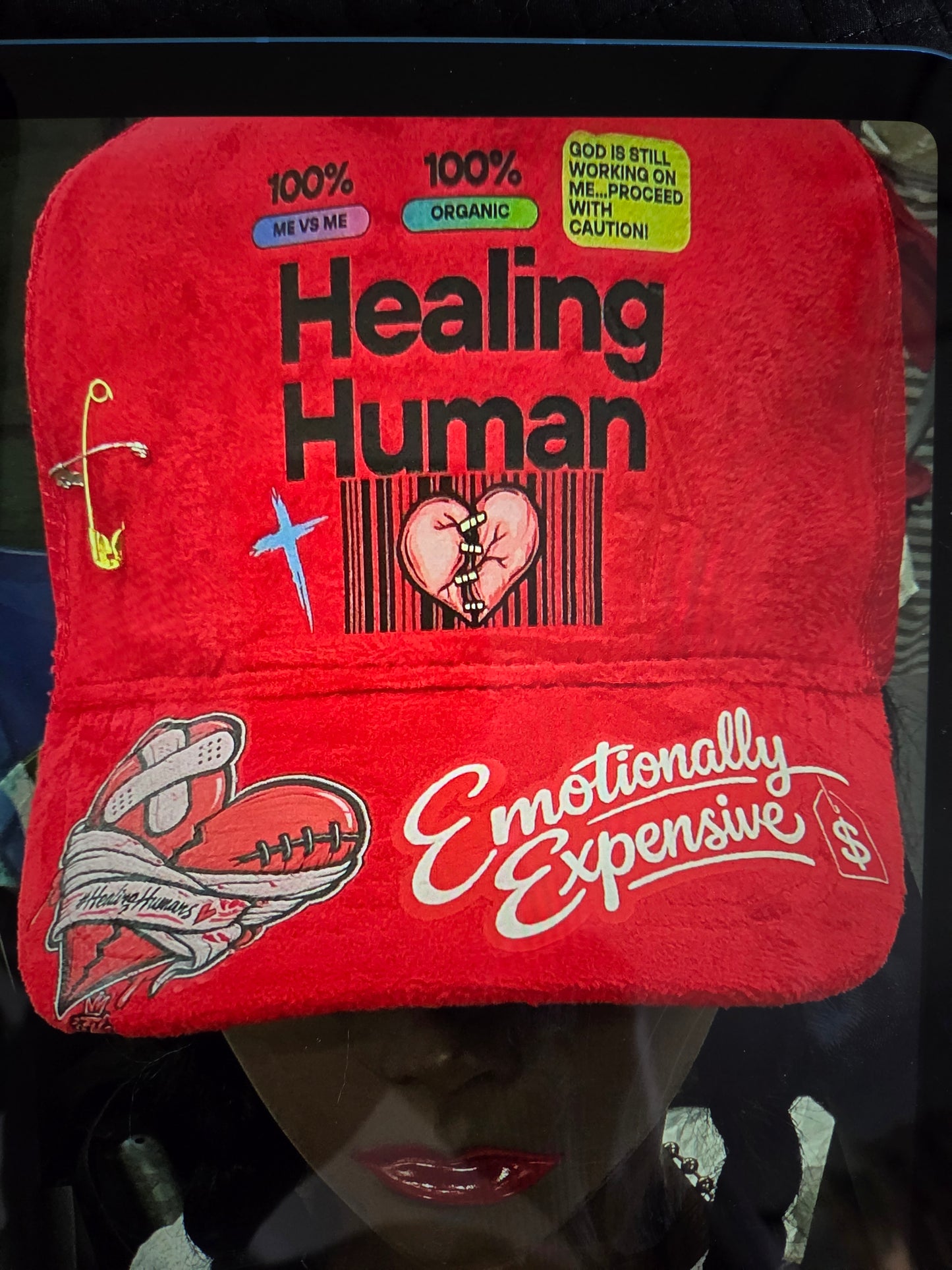 Signature "Healing Human" Velvet Snapback