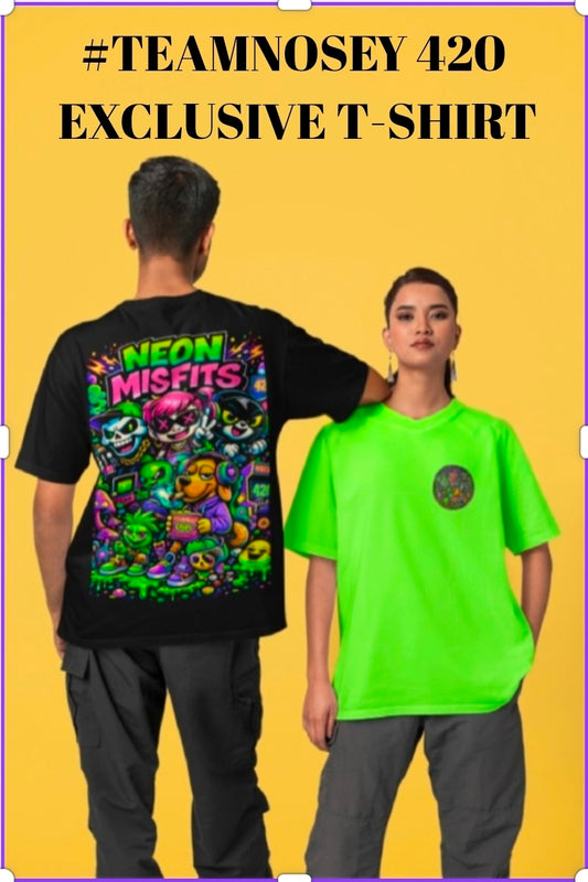 PRE-ORDER Neon Misfits 420 Edition Tee