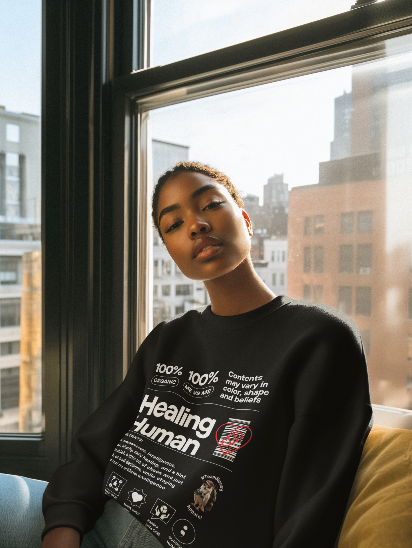 "Healing Human" Crewneck Sweatshirt – Limited Edition