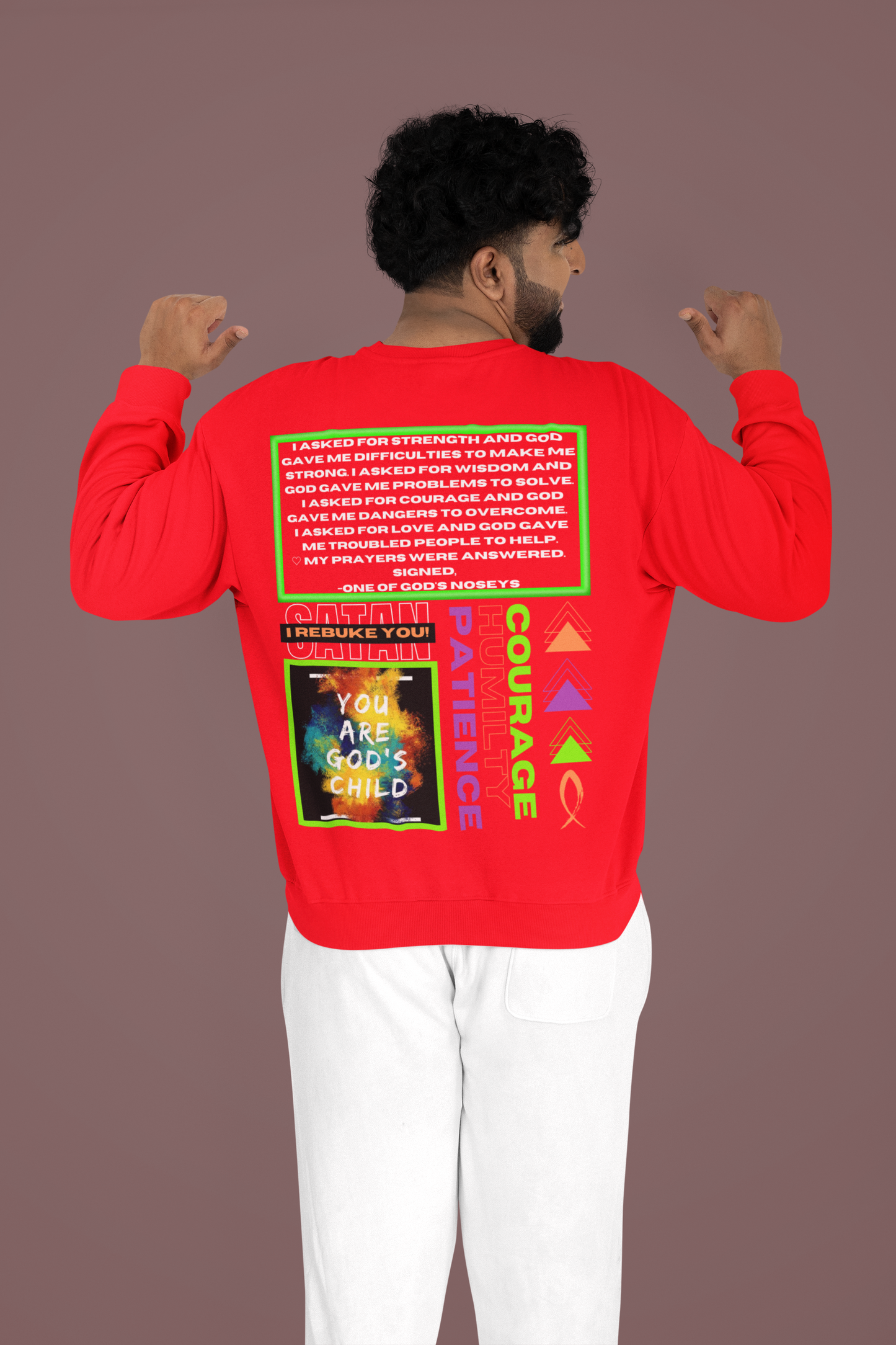 "One of God's Noseys" Hoodie Sweatshirt – Limited Edition