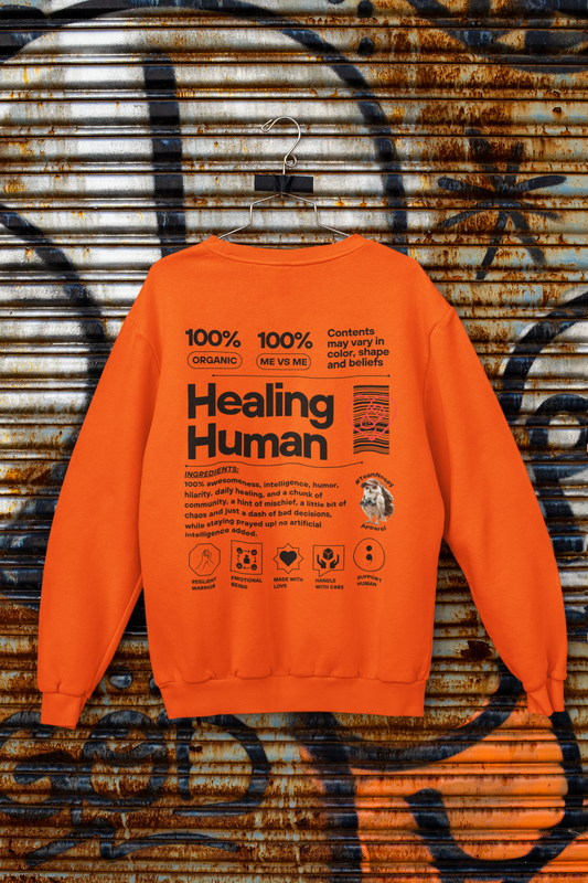 "Healing Human" Crewneck Sweatshirt – Limited Edition