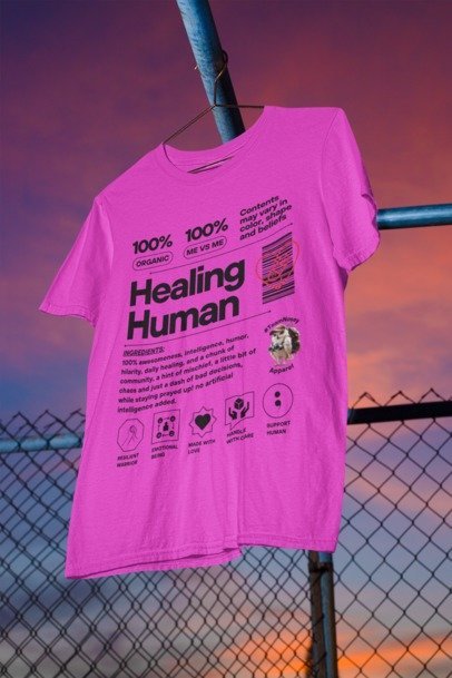 Healing Human Tee – Limited Edition