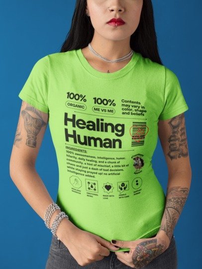 Healing Human Tee – Limited Edition