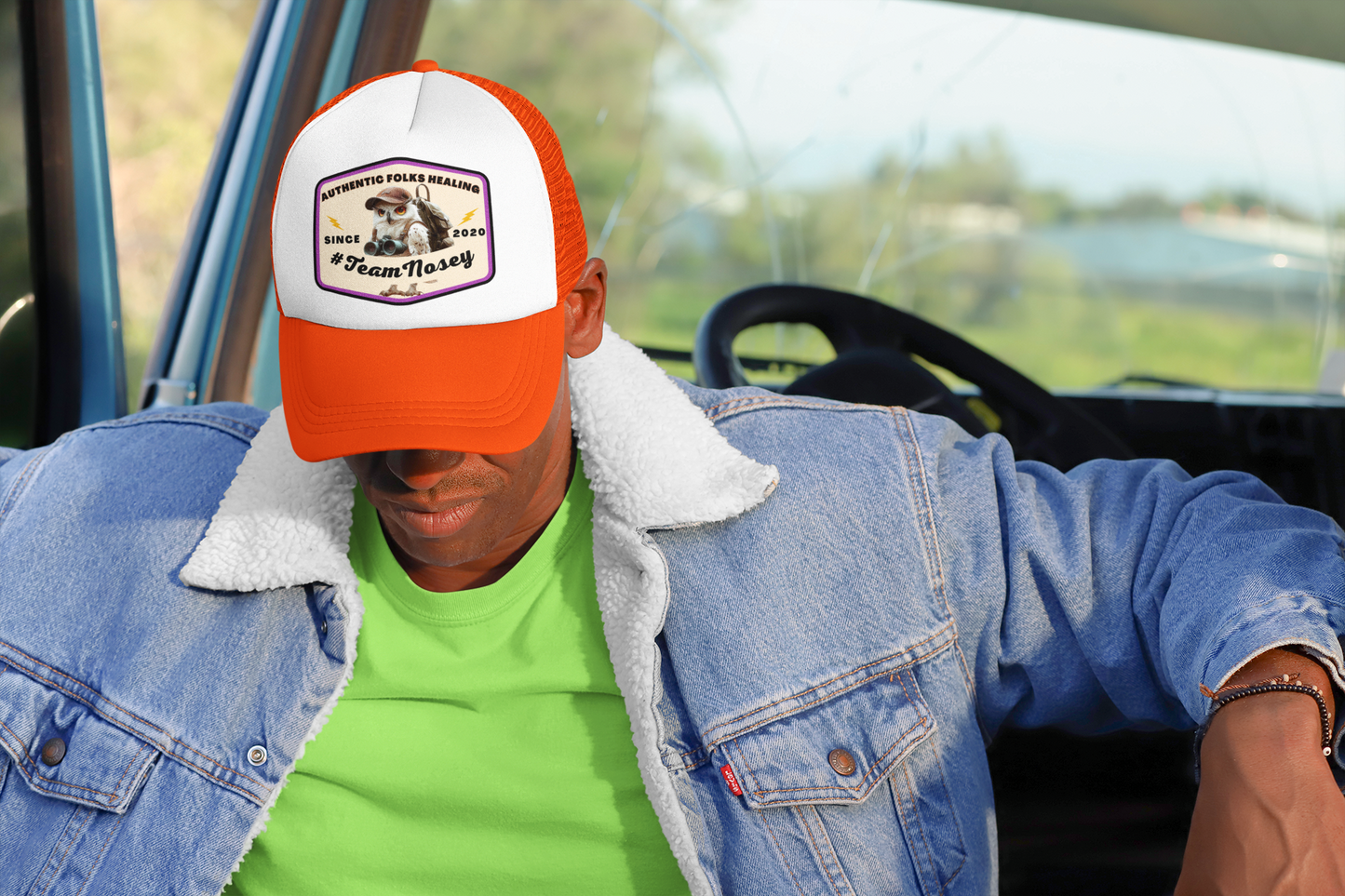 #TeamNosey Trucker Hat – Keep It Nosey, Stay Curious